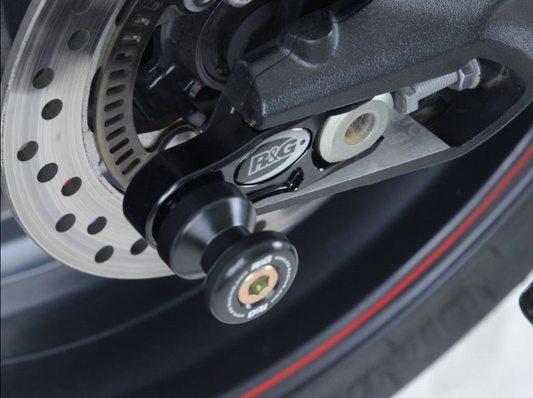R&G RACING Triumph Daytona 675 / 765 / Tiger 850 Paddock Stand Bobbins (Offset)