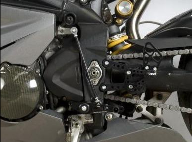 RSET12 - R&G RACING Triumph Daytona 675 (06/12) Adjustable Rearsets