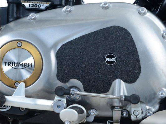EZBG806 - R&G RACING Triumph Bonneville Bobber / Street Cup Heel Guard Kit