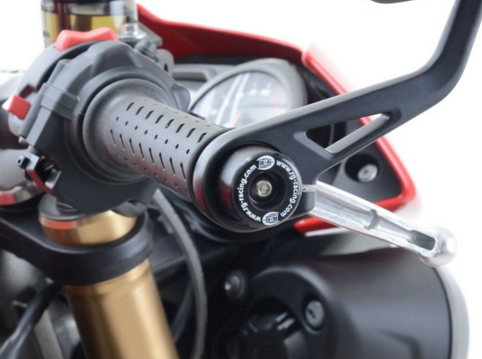 BE0102 - R&G RACING Triumph Handlebar End Sliders