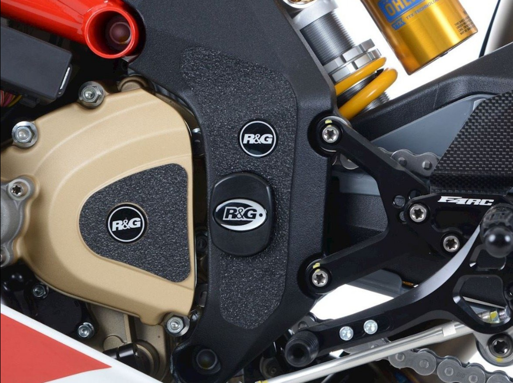 EZBG600 - R&G RACING MV Agusta F4 1000 / RC / RR Heel Guard Kit