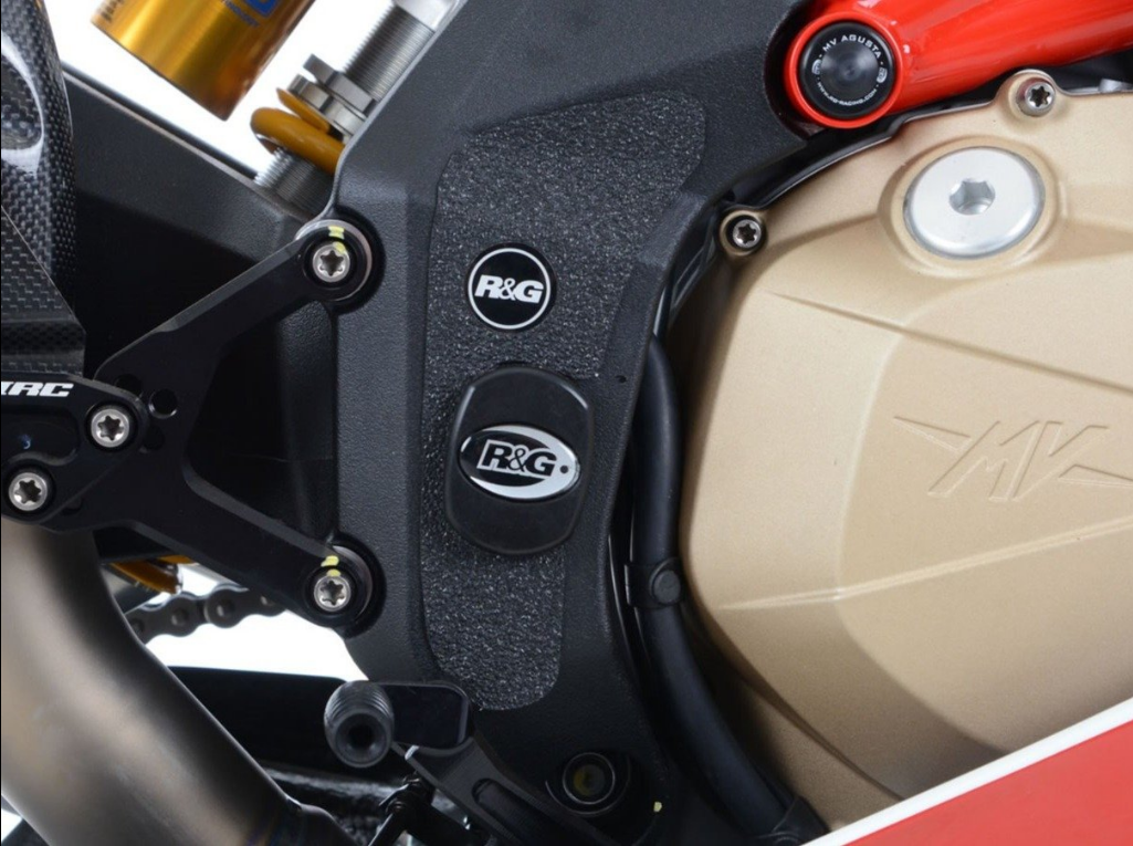 EZBG600 - R&G RACING MV Agusta F4 1000 / RC / RR Heel Guard Kit