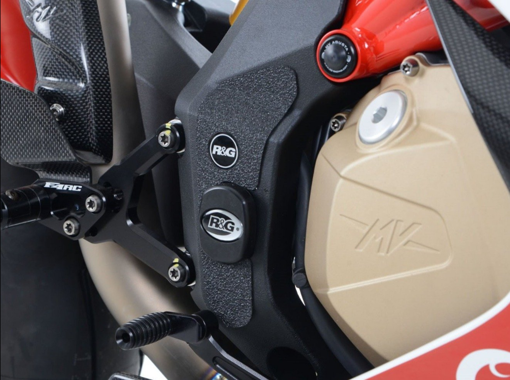 EZBG600 - R&G RACING MV Agusta F4 1000 / RC / RR Heel Guard Kit