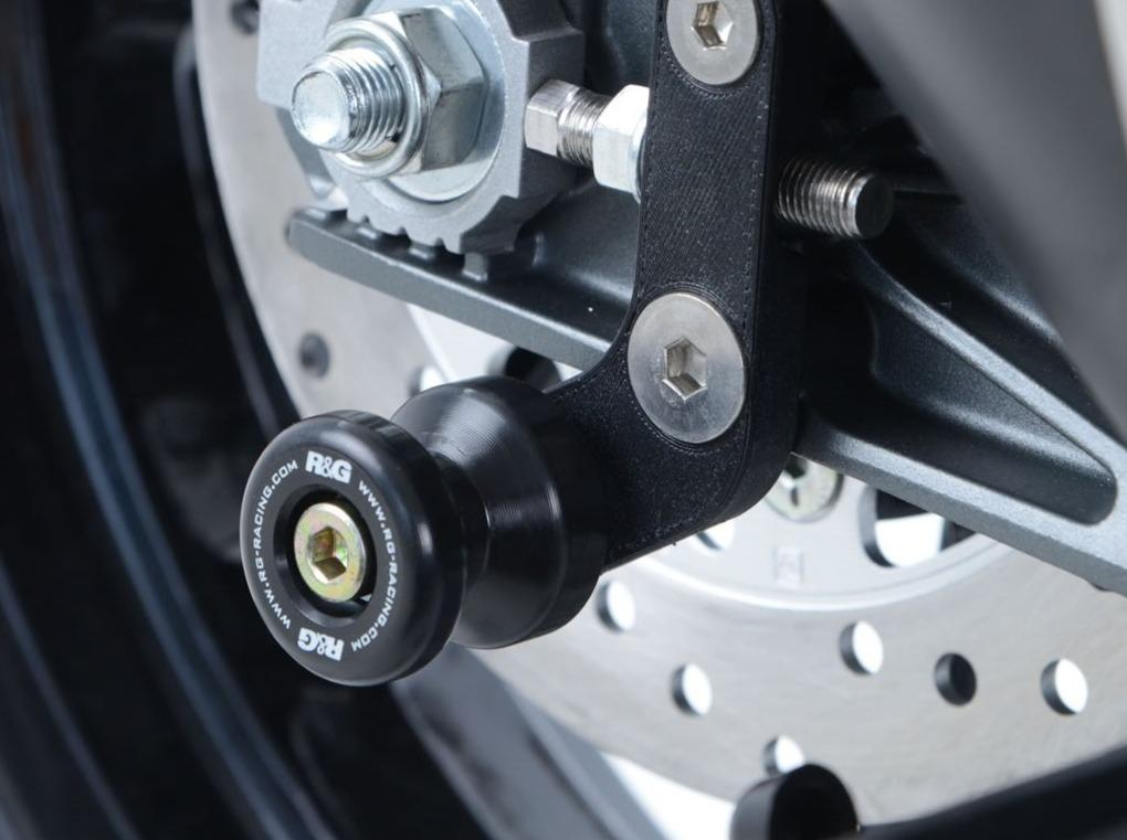 R&G RACING KTM 125 Duke / RC 390 (17 – ) Paddock Stand Bobbins (Offset)