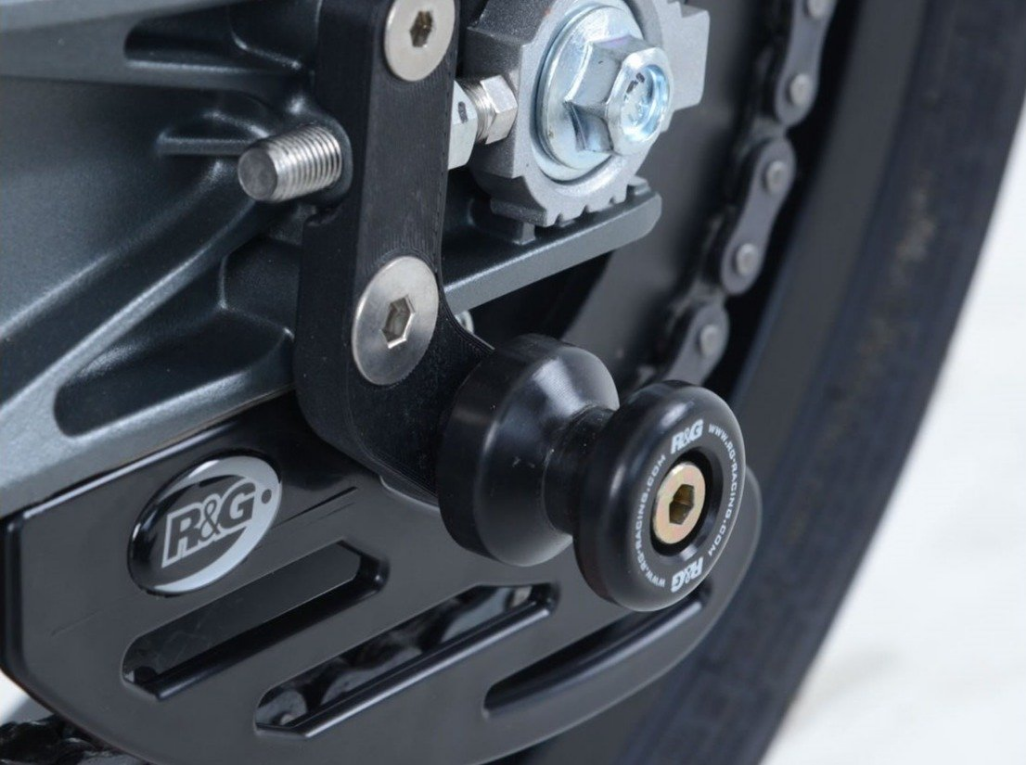 R&G RACING KTM 125 Duke / RC 390 (17 – ) Paddock Stand Bobbins (Offset)