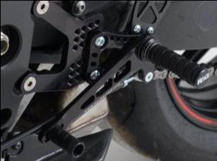 RSET18 - R&G RACING Kawasaki ZX-6R (05/18) Adjustable Rearsets (racing)