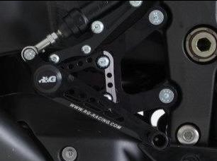 RSET18 - R&G RACING Kawasaki ZX-6R (05/18) Adjustable Rearsets (racing)