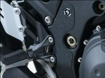 EZBG402 - R&G RACING Kawasaki Ninja ZX-14R / ZZR1400 (12/19) Heel Guard Kit
