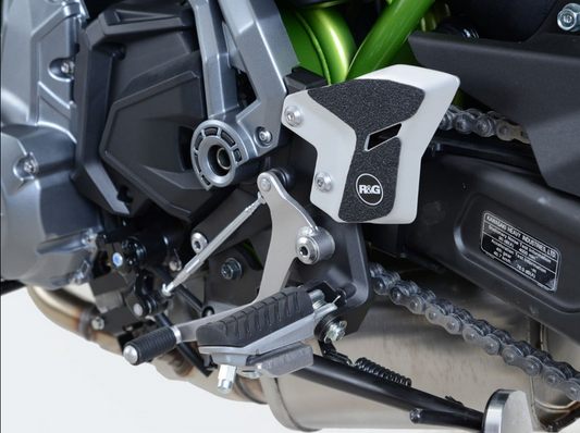 EZBG407 - R&G RACING Kawasaki Z650 / Ninja 650 (2017+) Heel Guard Kit