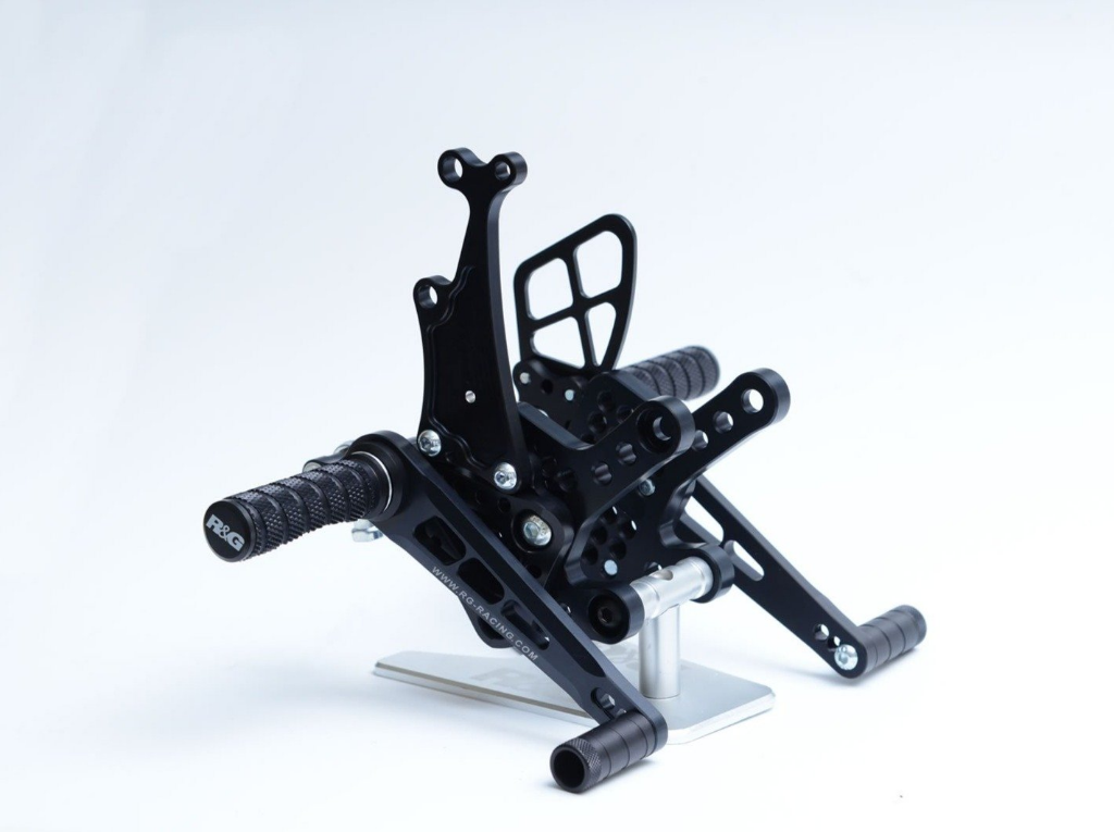 RSET28 - R&G RACING Kawasaki ZX-10R / ZX-10RR (2016+) Adjustable Rearsets
