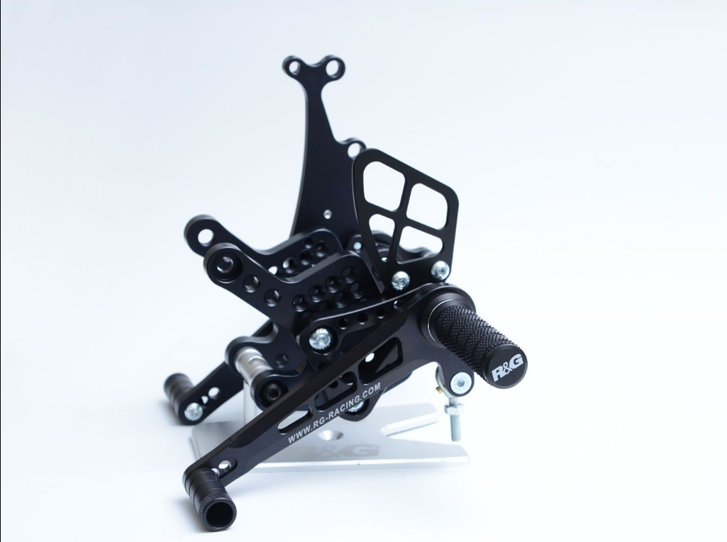RSET28 - R&G RACING Kawasaki ZX-10R / ZX-10RR (2016+) Adjustable Rearsets