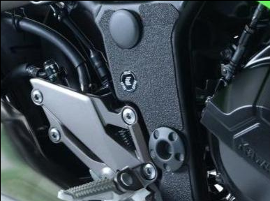 EZBG403 - R&G RACING Kawasaki Ninja 250 / 300 / Z250 Heel Guard Kit