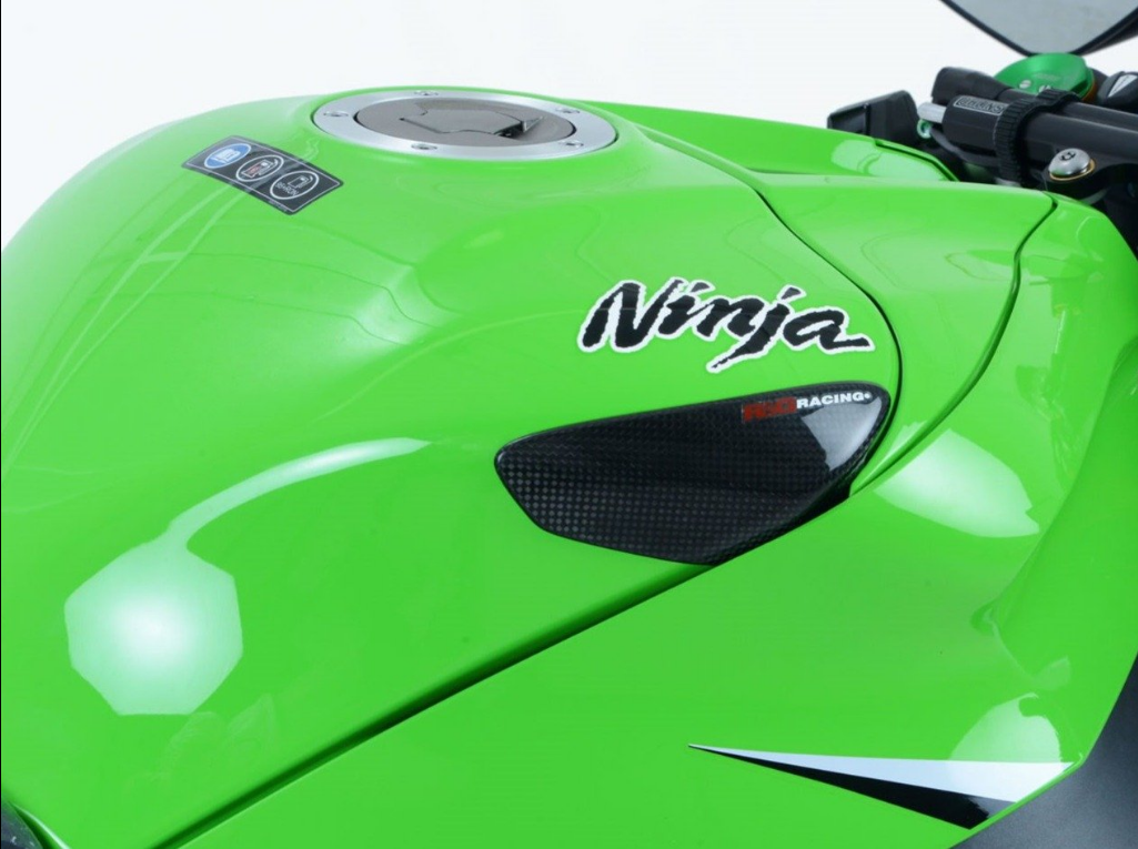 TS0004 - R&G RACING Kawasaki ZX-10R (11/20) Carbon Fuel Tank Protection Sliders