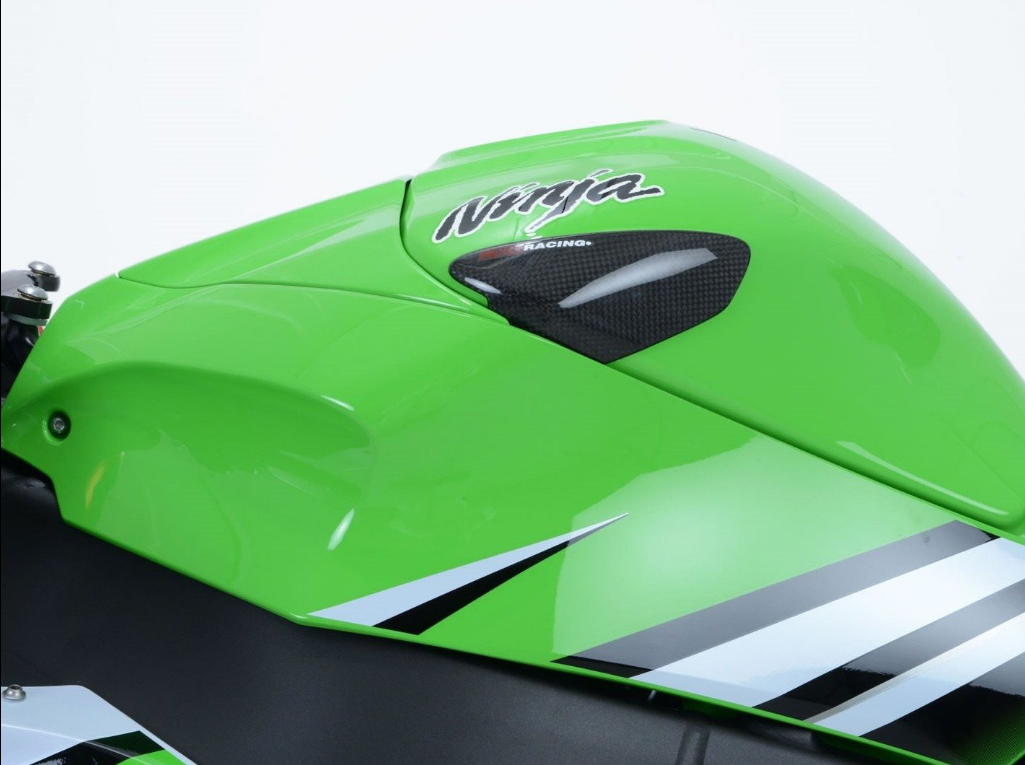 TS0004 - R&G RACING Kawasaki ZX-10R (11/20) Carbon Fuel Tank Protection Sliders