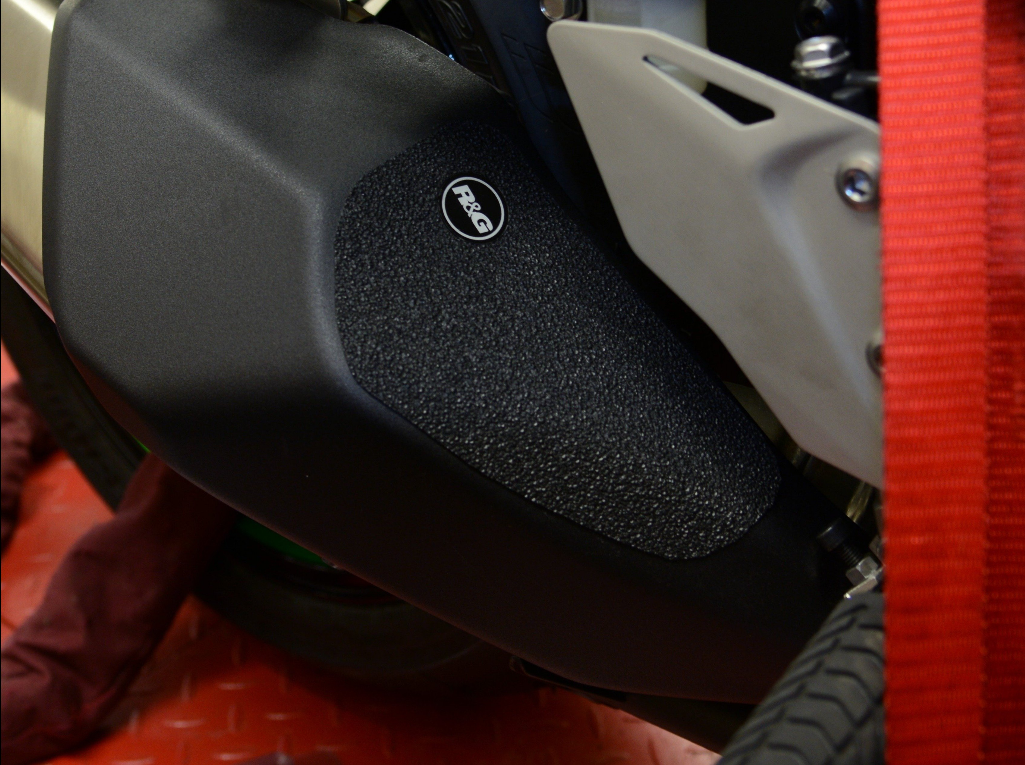 EZBG410 - R&G RACING Kawasaki H2 SX (2018+) Heel Guard Kit