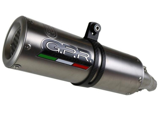 GPR Honda CB1000R Slip-on Exhaust "M3 Titanium Natural" (EU homologated)