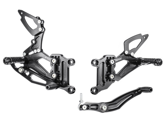 Y001 - BONAMICI RACING Yamaha YZF-R1 (02/03) Adjustable Rearset
