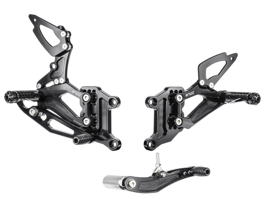 Y004 - BONAMICI RACING Yamaha YZF-R6 (03/05) Adjustable Rearset