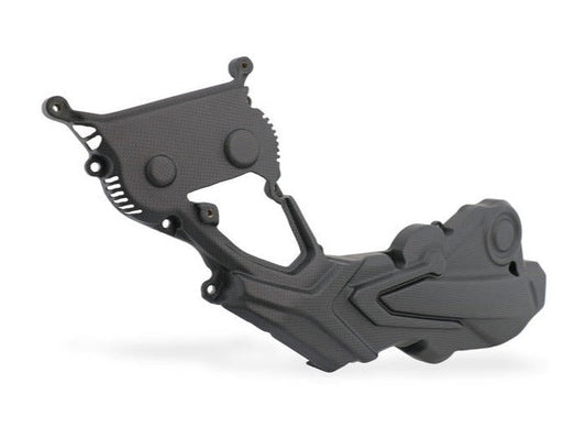 ZA332 - CNC RACING Ducati Monster (2021+) Carbon Belt Cover Horizontal Cylinder