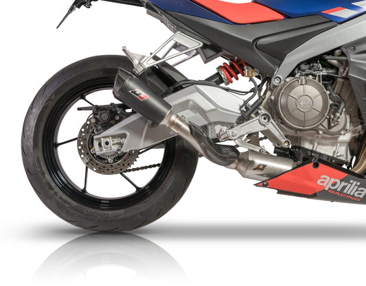 QD EXHAUST Aprilia RS 660 / Tuono (2020+) Titanium Full Exhaust System "Gunshot" (EU homologated)