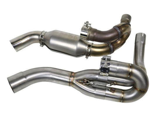GPR Aprilia Shiver 900 Front Manifold/Decat Pipe (racing)