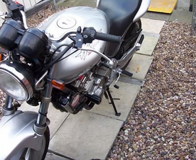 CP0087 - R&G RACING Honda CB250F Hornet Frame Crash Protection Sliders "Classic"