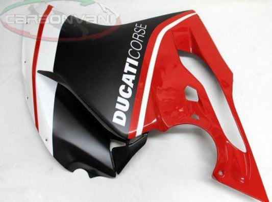 CARBONVANI Ducati Panigale 899 / 1199 Carbon Fairing Side Panel (Ducati Corse; right)