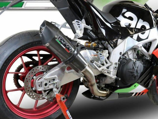 GPR Aprilia RSV4 (17/20) Slip-on Exhaust "GPE Anniversary Poppy"