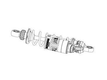 HO718 - ÖHLINS Honda CMX500 Rebel (16/20) Twin Shock Absorber