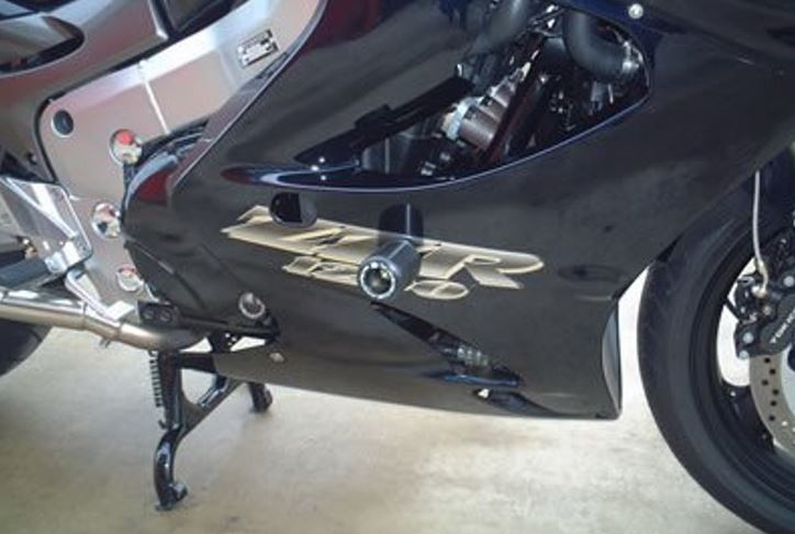 CP0113 - R&G RACING Kawasaki ZZ-R1100/1200 Frame Crash Protection Sliders "Classic"
