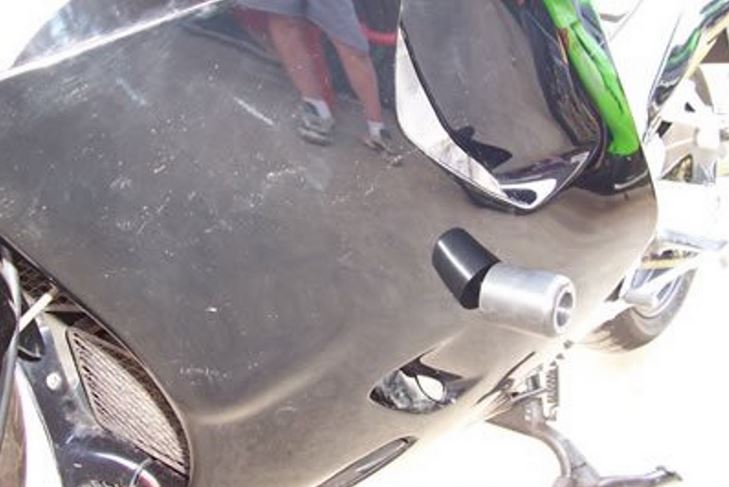 CP0113 - R&G RACING Kawasaki ZZ-R1100/1200 Frame Crash Protection Sliders "Classic"