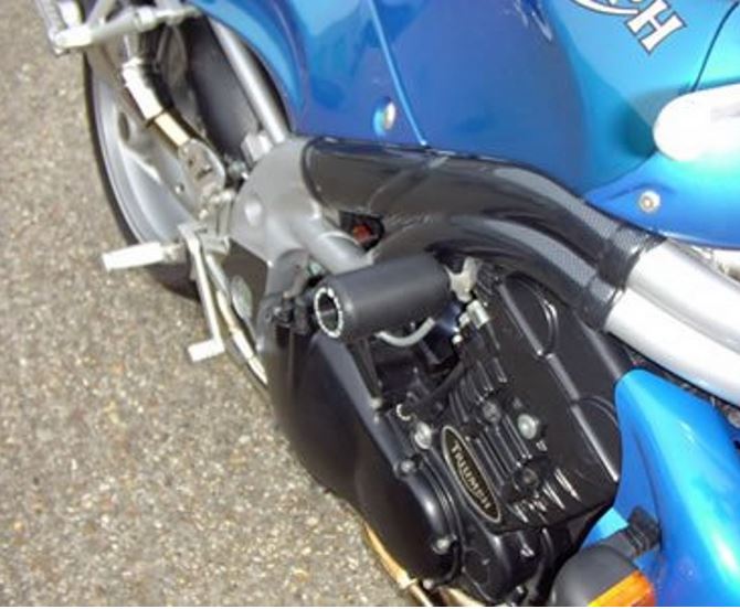 CP0089 - R&G RACING Triumph Speed Triple (97/07) Frame Crash Protection Sliders "Classic" (mid)