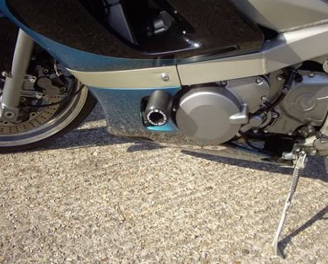 CP0100 - R&G RACING Kawasaki ZZR600 Frame Crash Protection Sliders "Classic"