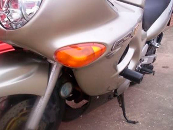 CP0142 - R&G RACING Suzuki Katana (98/06) Frame Crash Protection Sliders "Classic"