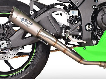 SPARK Kawasaki ZX-10R (2021+) Full Titanium Semi-Full Exhaust System "Grid-O" (racing)