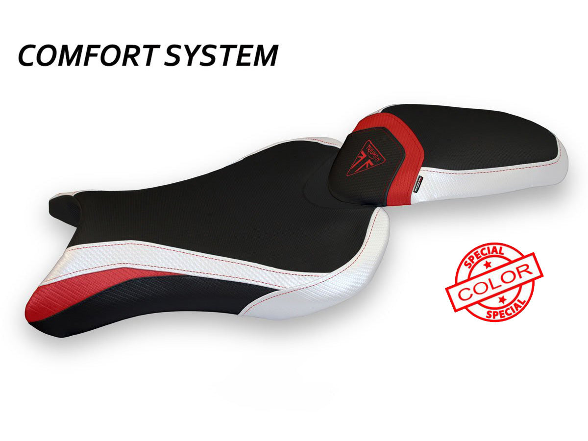TAPPEZZERIA ITALIA Triumph Street Triple (17/22) Comfort Seat Cover "Molina Special Color"