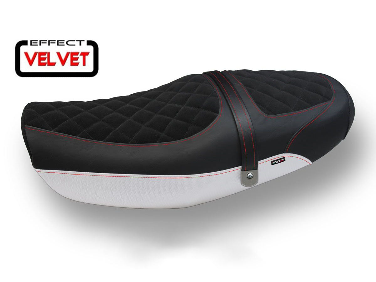 TAPPEZZERIA ITALIA Kawasaki Z900RS (2018+) Velvet Seat Cover "Natal 1"