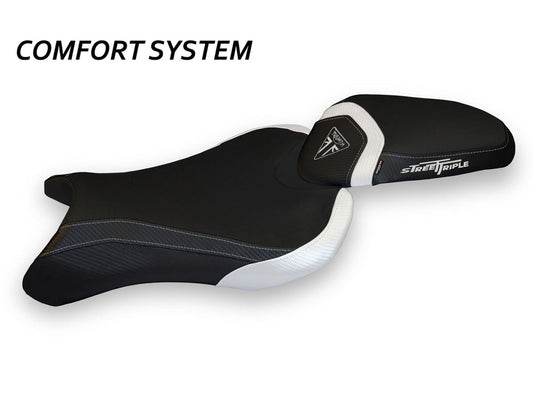TAPPEZZERIA ITALIA Triumph Street Triple (17/22) Comfort Seat Cover "Molina 2"