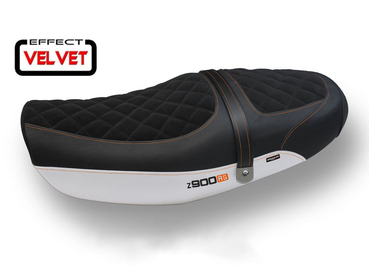TAPPEZZERIA ITALIA Kawasaki Z900RS (2018+) Velvet Seat Cover "Natal 1"