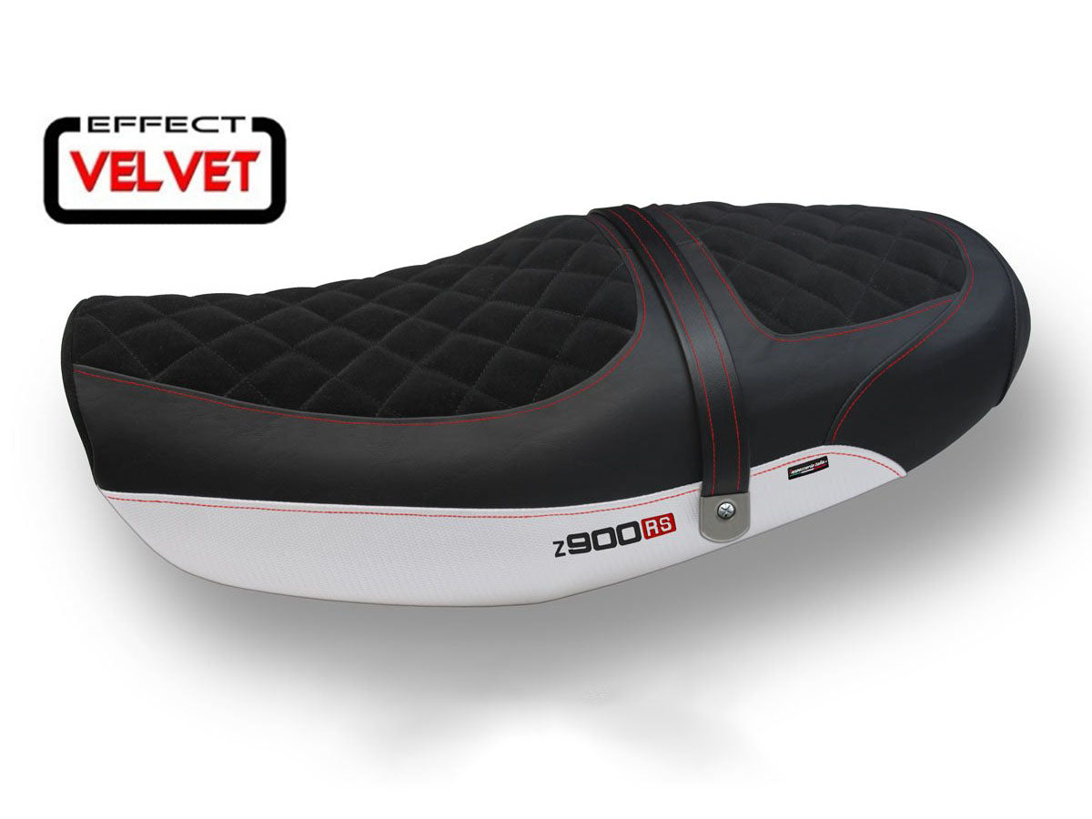 TAPPEZZERIA ITALIA Kawasaki Z900RS (2018+) Velvet Seat Cover "Natal 1"