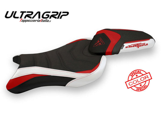 TAPPEZZERIA ITALIA Triumph Street Triple (17/22) Ultragrip Seat Cover "Avane Special Color"