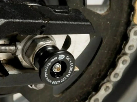 SS0033 - R&G RACING Triumph Tiger 800 / 850 / 900 Rear Wheel Sliders (paddock stand bobbins)
