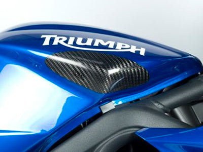 TS0002 - R&G RACING Triumph Daytona/Street Triple (06/12) Carbon Fuel Tank Protection Sliders