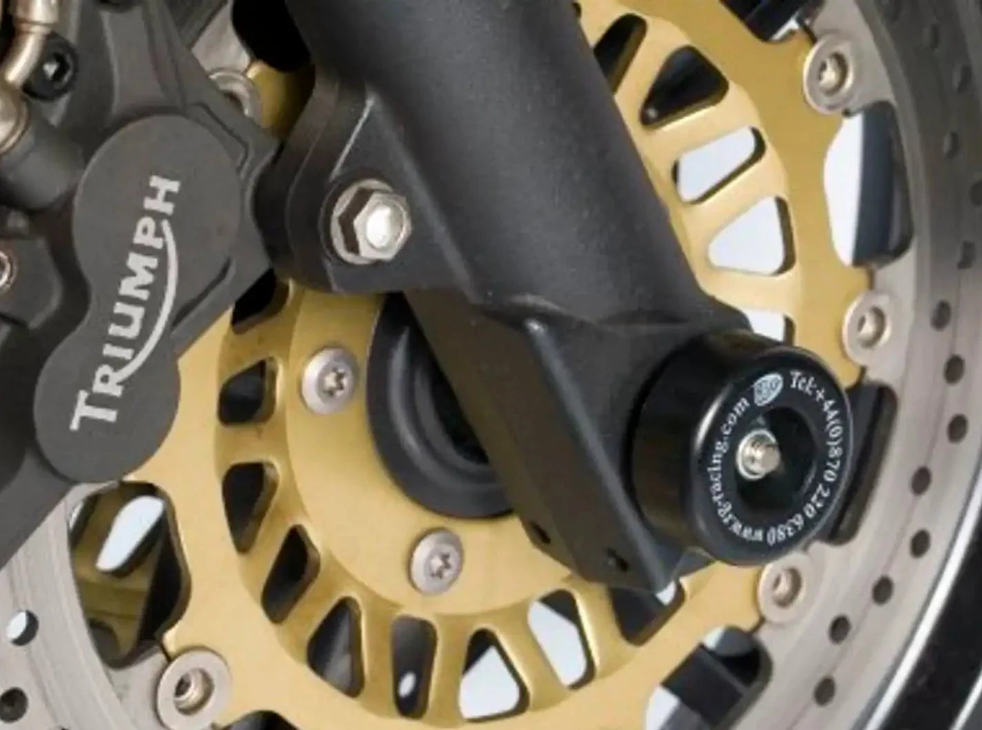 FP0026 - R&G RACING Triumph Sprint GT / ST Front Wheel Sliders