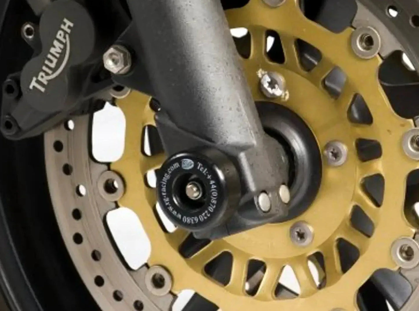 FP0026 - R&G RACING Triumph Sprint GT / ST Front Wheel Sliders