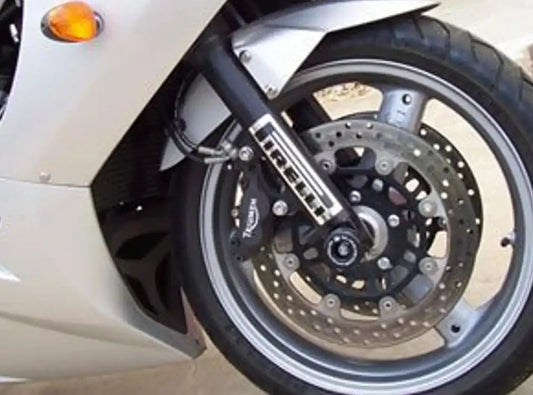 FP0013 - R&G RACING Triumph Daytona 600 / 650 / Speed Four Front Wheel Sliders