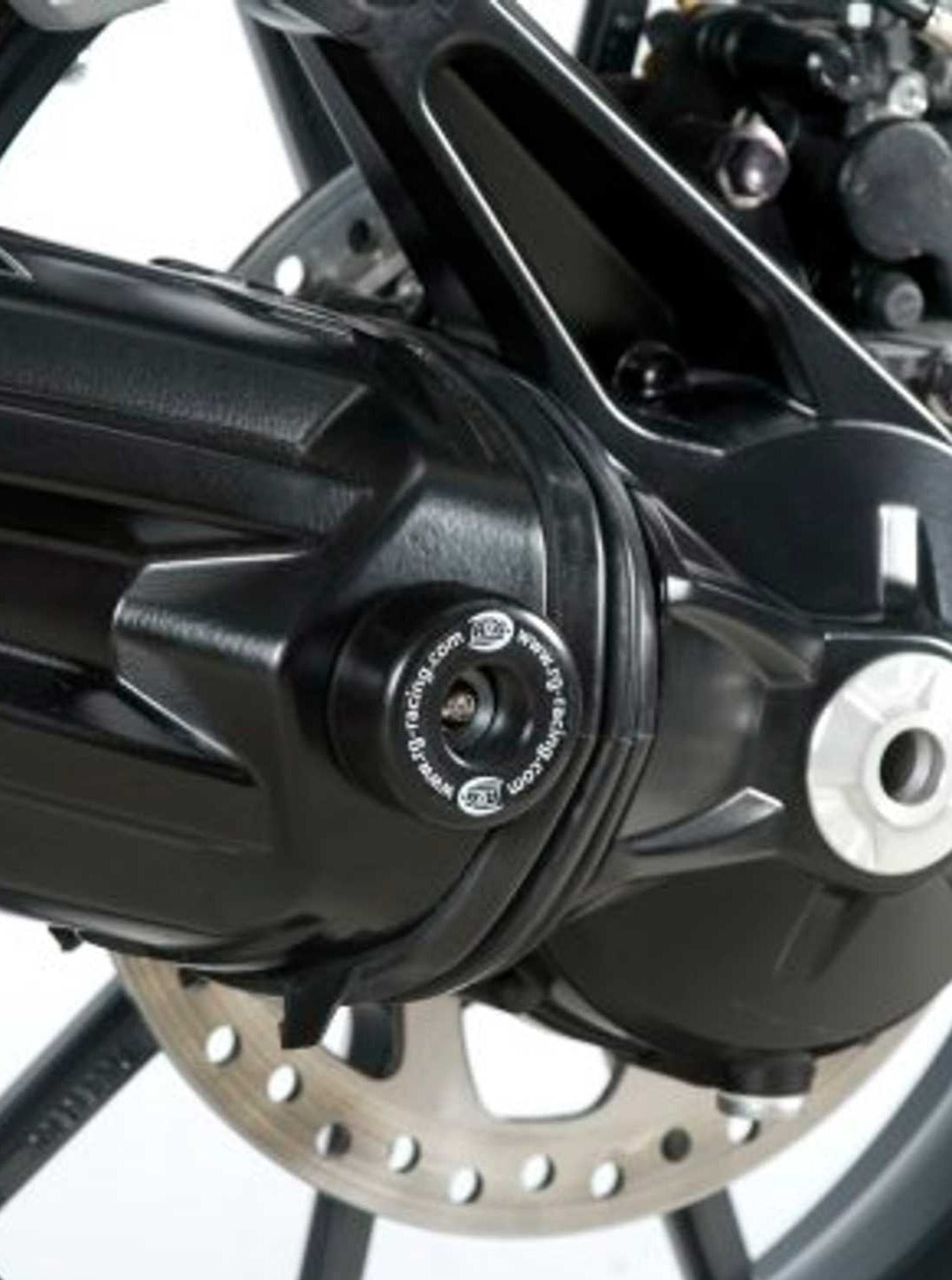 SP0033 - R&G RACING Triumph Tiger 1200 Explorer / Trophy Rear Wheel Sliders (swingarm)