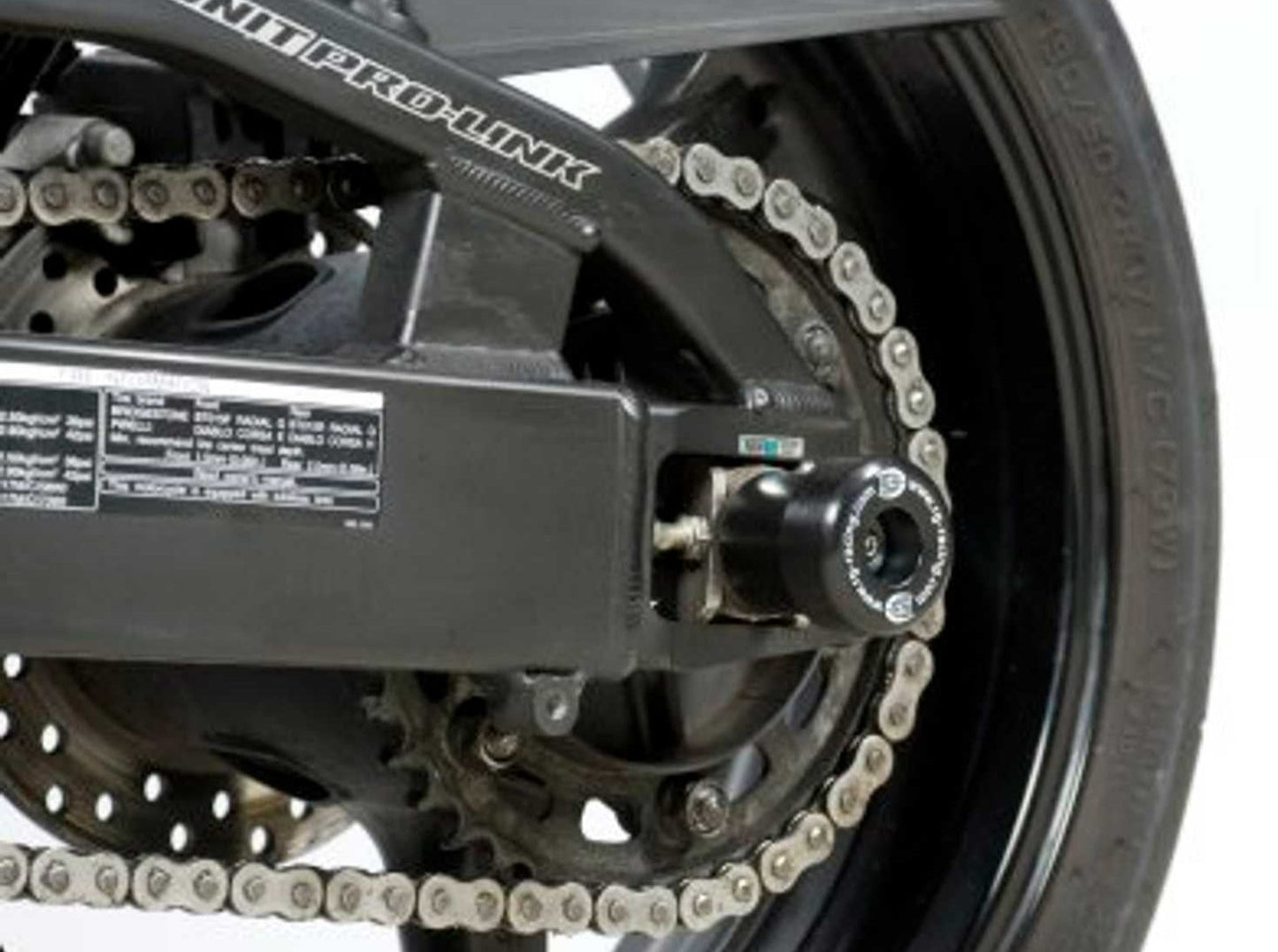 SP0037 - R&G RACING Honda CBR1000RR (04/07) Rear Wheel Sliders (swingarm)