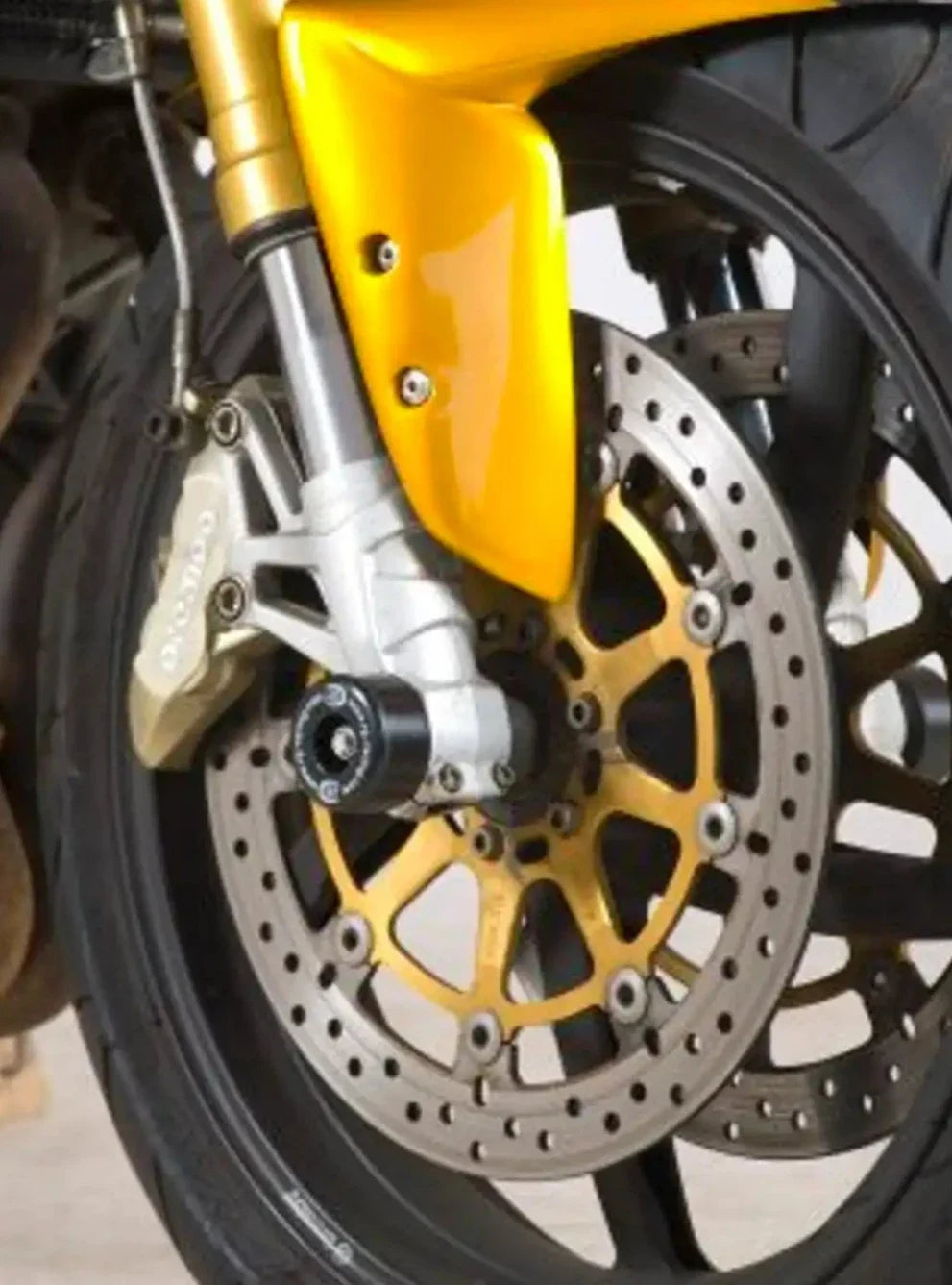 FP0126 - R&G RACING Benelli Cafe Racer 1130 Front Wheel Sliders