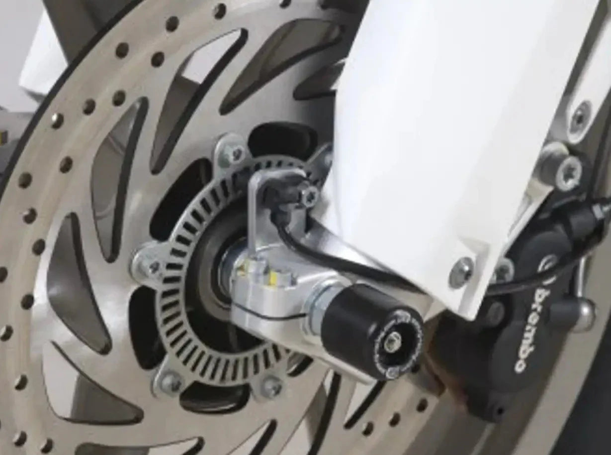 FP0125 - R&G RACING Husqvarna TR650 Strada / Terra (12/13) Front Wheel Sliders